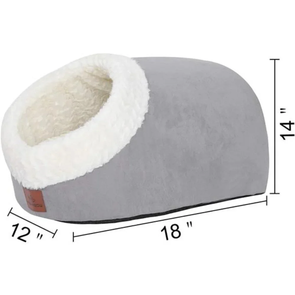 CatBed for Indoor Cats,Medium Large Cats Cave Bed,Machine Washable SlipResistant